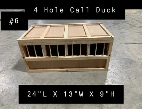 #6 4 Hole Call Duck #6 4 Hole Call Duck